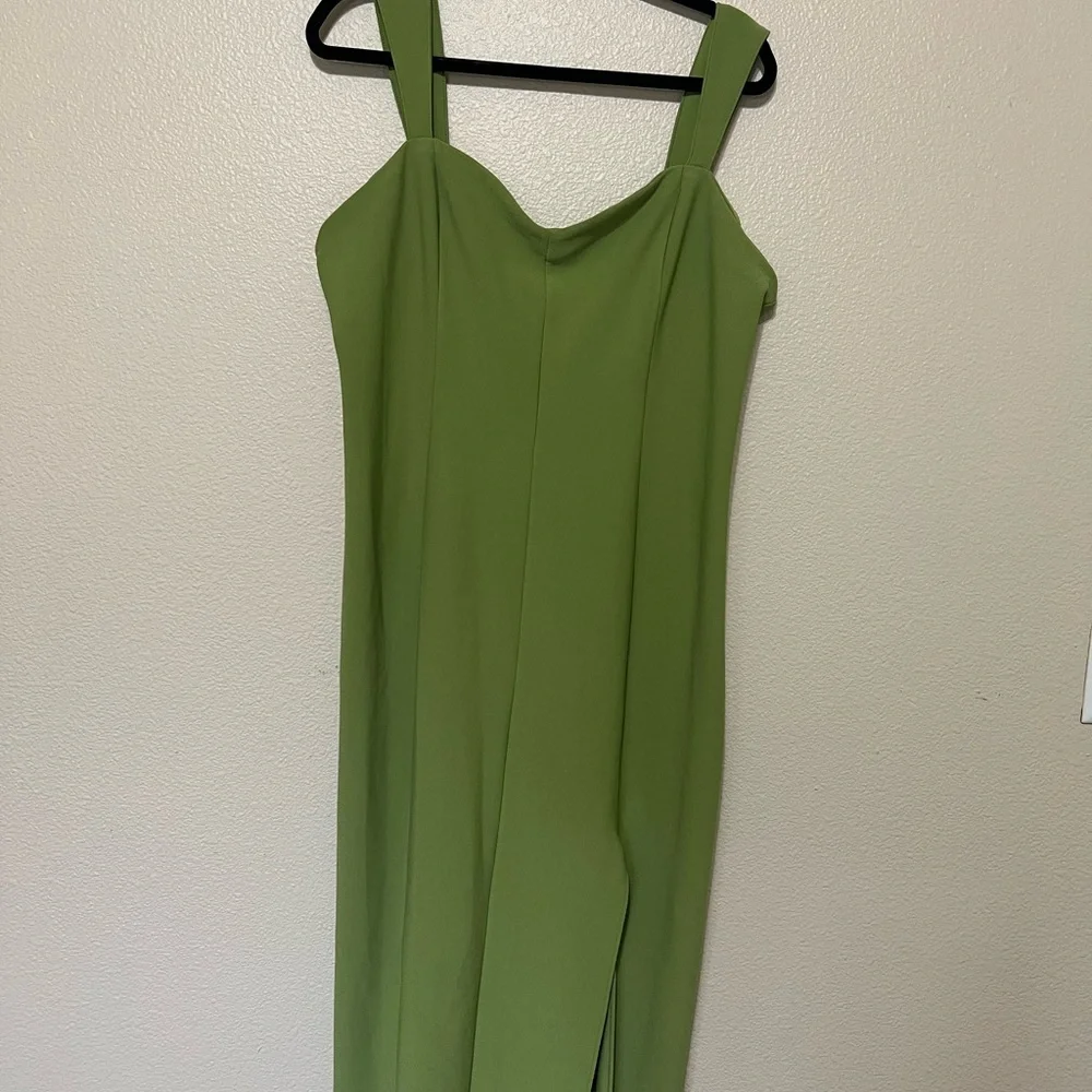 Abercrombie & Fitch Green Maxi Dress